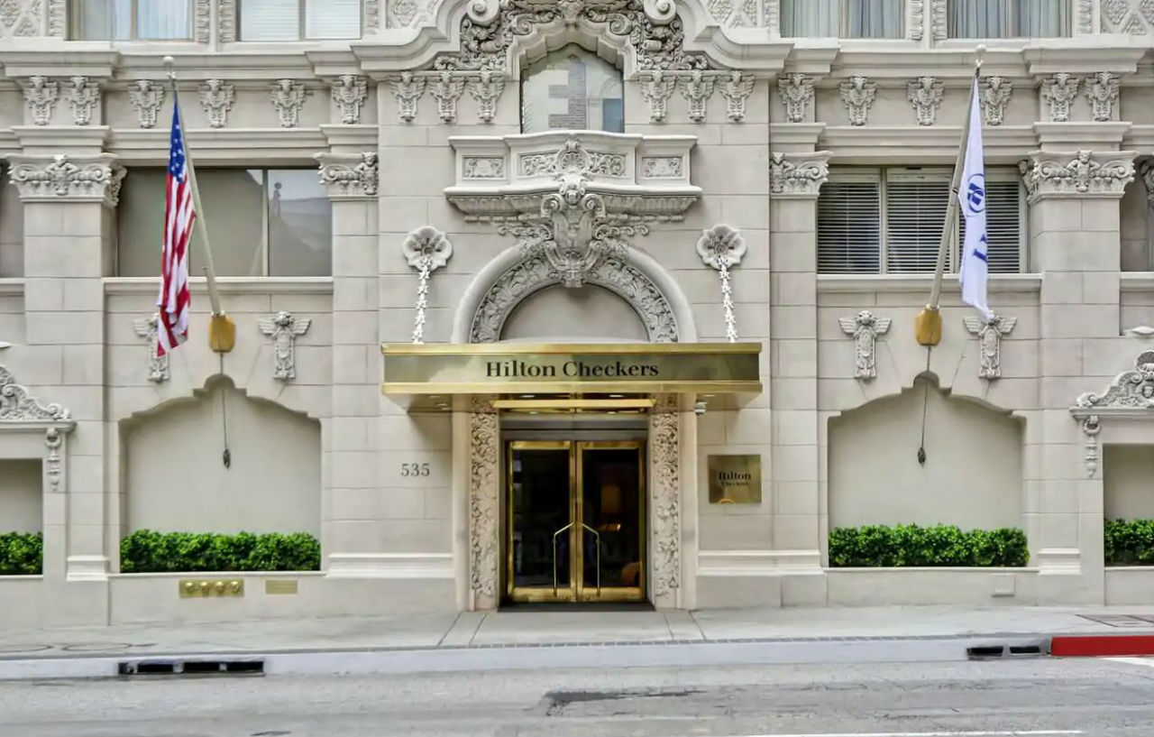 Hilton Checkers Los Angeles Exterior foto